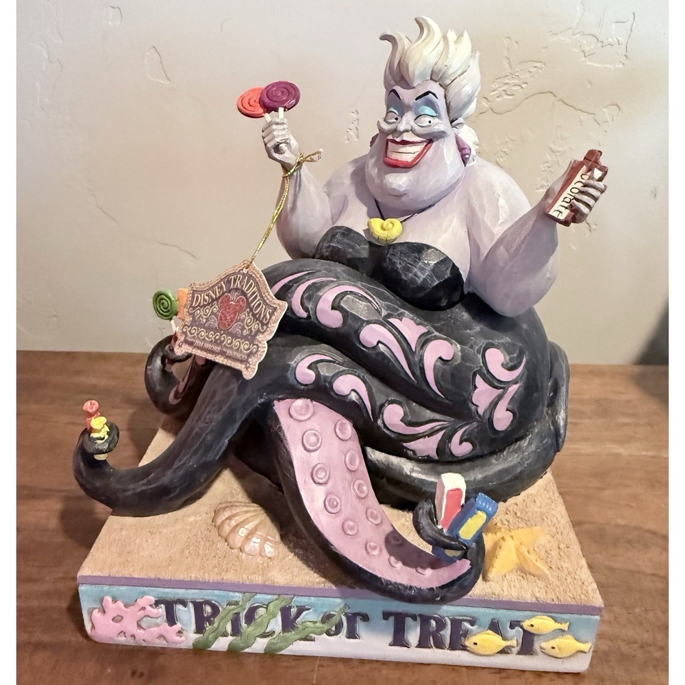 Disney Traditions URSULA DELICIOUSLY GREEDY figurine 6002837 by JIM SHORE NWT